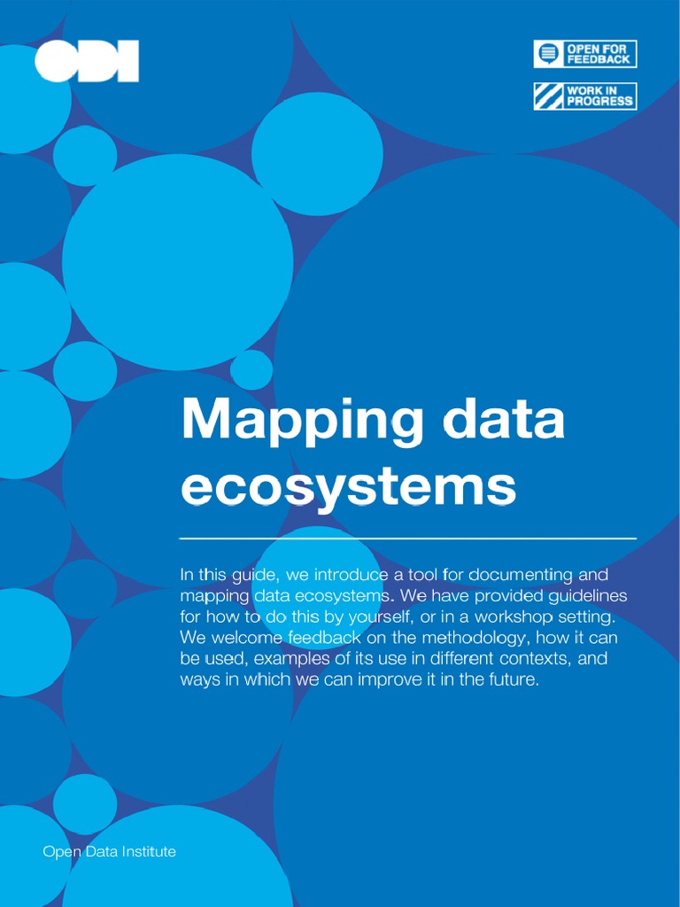 Mapping Data Ecosystems Guide | PDF | Map | Ecosystem