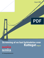 Niras' Screeningsrapport Om en Fast Forbindelse Over Kattegat Fra 2008