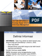 Sistem Informasi Manajemen Modul 2-Konsep Dasar Informasi & Sistem Informasi