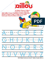 Caillou Handwriting AllCaps-FR 01-23-2017