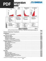 Practical Temperature Measurements
