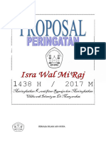 Proposal Isra Wal Mi'Raj
