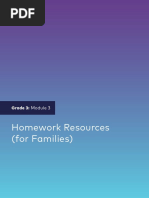 Grade 3 Module 3 Unit 1 HW Resources For Families Revised