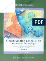 Understanding Linguistics The Science of Language John McWhorter PDF