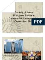 Society of Jesus Philippine Province Chinese-Filipino Apostolate Convention 2010