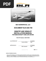 DOCUMENT BLR-200-700 Wingtip and Winglet Installation Manual