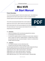 Mini NVR Quick Start Manual