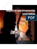 Mengenali Diri Untuk Entrepreneurship Tumbuh Kembang (Read-Only)