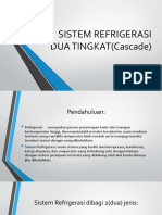 Presentasi Sistem Refrigerasi Dua Tingkat (Cascade)