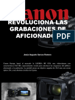 Jesús Augusto Sarcos Romero - Canon Revoluciona Las Grabaciones de Aficionados