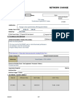 Network Change Request / New Mop Form: Open Khales Main Road