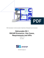 Deliverable D2.1 5gcar Scenarios, Use Cases, Requirements and Kpis