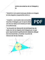 Matematicas Triangulo y Circunferencia