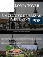 Armando Nerio Guédez Rodríguez - La Colonia Tovar, Un Cultivo de Fresas y Duraznos