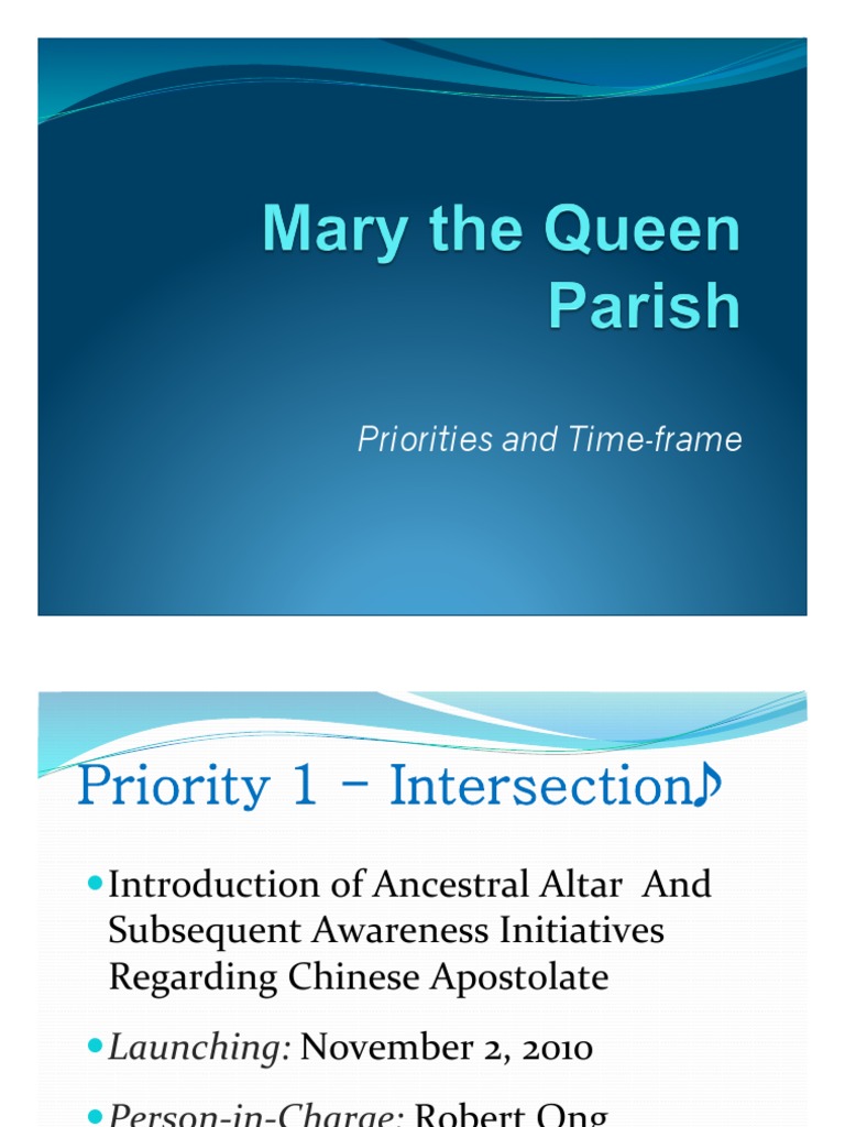 MTQ Priorities | PDF