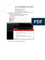 Driver Installation For Win7: Install - Bat