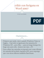 Cómo agregar furigana en Word 2007