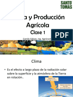 Clima y ProducciÃ N AgrÃ - Cola Clase 1