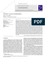 Dorozhkin REVIEW Amorphous Calcium (Ortho)Phosphates