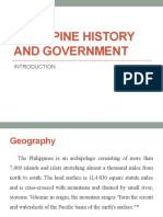 Philippine History and Government