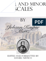 Major and Minor Scales by J.K. Mertz