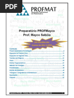 Preparatório PROFMAT 2019