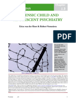 Forensic Child and Adolescent Psychiatry: Miscellaneous