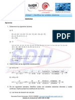 Variables Aleatorias