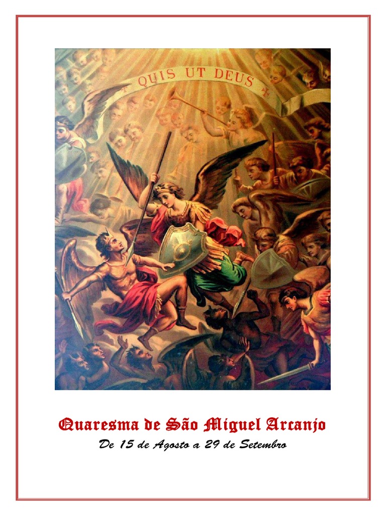 Quaresma de São Miguel Arcanjo Miguel (Arcanjo) Quaresma