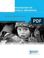  Apoyo Psicosocial en Emergencias y Desastres