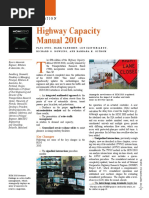 HCS 2010 User Guide: Traffic Flow Modules | PDF | Interchange (Road ...