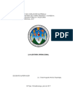 Auditoría operacional: definición, alcance y campos de aplicación