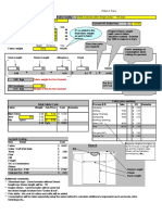 Cost Working Sheet