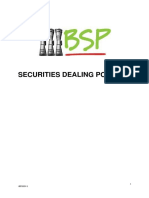 Securities Dealing Policy 28 February 2017