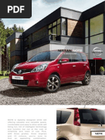 Nissan Note Spec