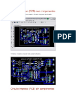 Circuito impreso (PCB) con componentes