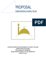 Panitia Renovasi Mushola Nurul Falah