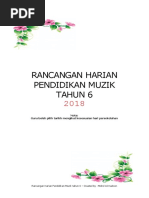 RPH Muzik Tahun 6 (2018)