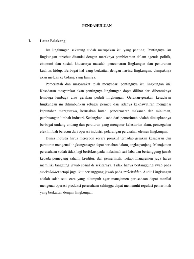 Keterlibatan pengusaha tambang dan pejabat daerah dalam audit lingkungan