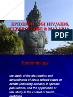 Epidemiologi Hiv/Aids, Tuberculose & Malaria