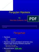 Pengujian Hipotesis