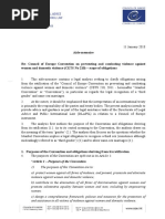 Istanbulska konvencija - pravno tumačenje