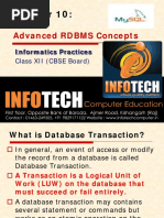 Chapter 10-DataBase Transaction Final