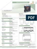 Vips 98Pf Digital Earth Leakage Relay: Features