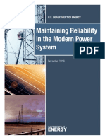 Maintaining Reliability in the Modern Power System