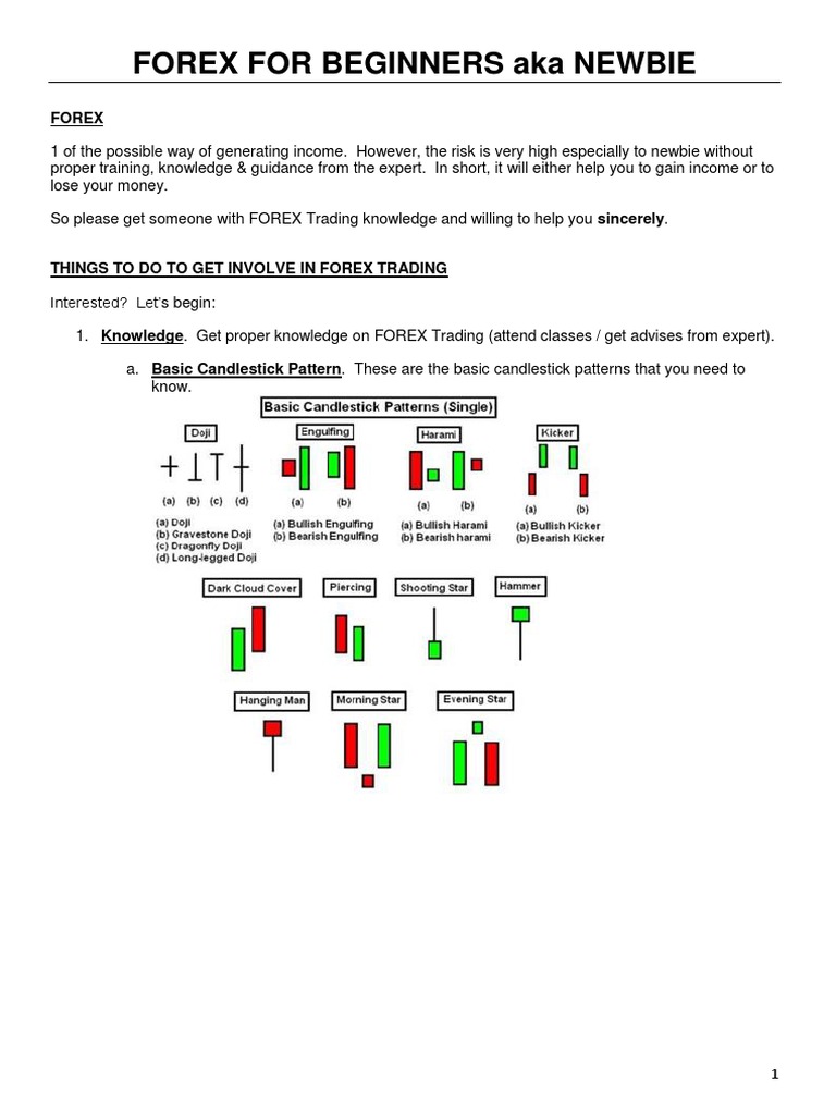 E-Book - ForEX Trading For Newbie | PDF | Order (Exchange) | Foreign ...