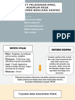 Paket Pelayanan Awal Minimum Pada