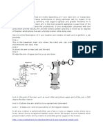 6 Axis Robot Arm