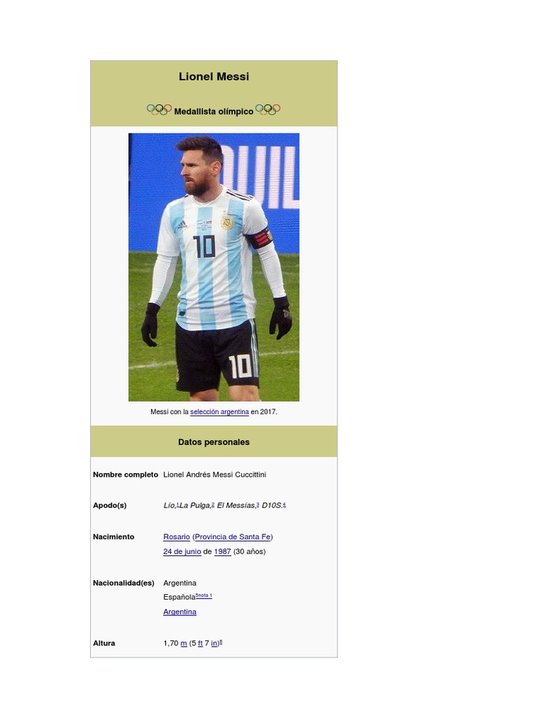 Lionel Messi | PDF | Lionel Messi | FC Barcelona