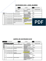 Cartel de Contenidos 2018 Algebra 1ero Sec